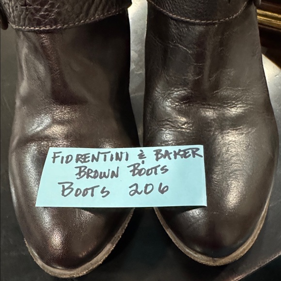 Fiorentini + Baker chocolate brown leather boot in size 38 1/2 - Picture 10 of 10